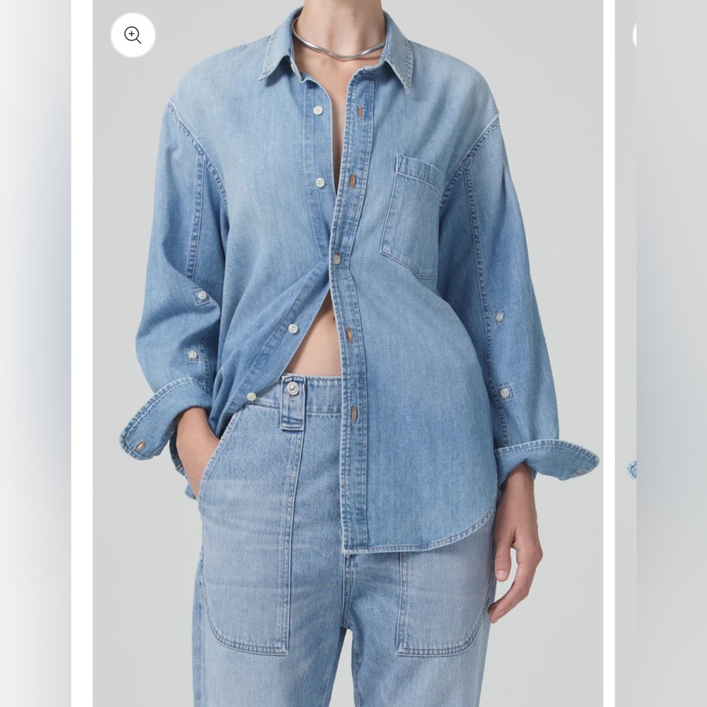 Citizens of Humanity Kayla Denim Button-Up Shirt
